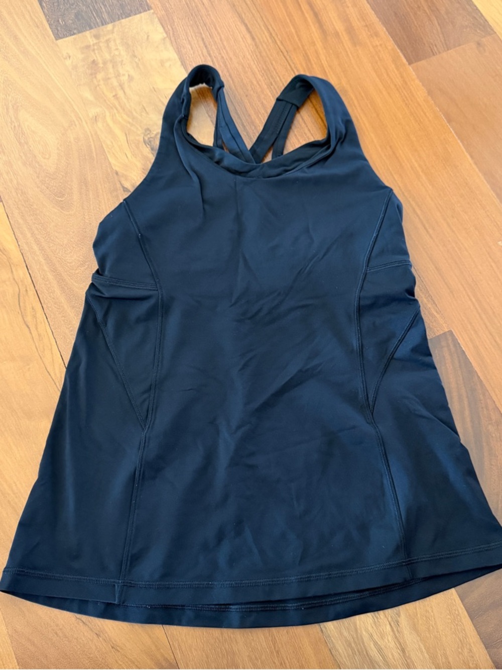 lululemon athletica Black Tank Top